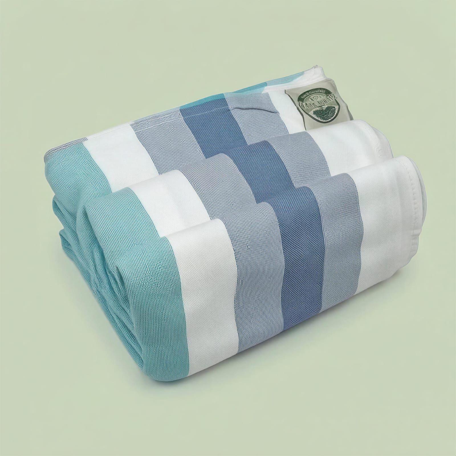 Premium Bamboo Towel – Sky Blue